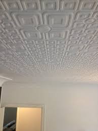 Anaglypta Wallpaper Finished On Ceiling Http Www Wowwallpaperhanging Com Au Anaglypta Wallpaper Anaglypta Wallpaper Textured Wallpaper Colorful Interiors