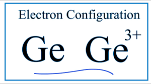 The distribution of electrons in the various orbits for silicon and germanium atoms is shown in table 2.1 and in figs. How To Write The Electron Configuration For Germanium Ge Youtube