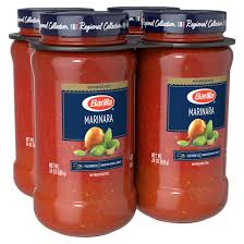 Diced tomatoes in tomato juice, tomato puree (water, tomato paste), onions, garlic, sea salt, basil, extra virgin olive oil, oregano, citric acid (acidity . Barilla All Natural Marinara Sauce 4 Ct 24 Oz Bjs Wholesale Club
