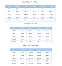 Slim Fit Blazer Size Chart Image Blazer And Bag Cosumosu