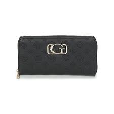 Portefeuille guess en matière synthétique pour femme. Guess Emilia Slg Cheque Organizer Noir Sacs Portefeuilles Femme 56 05
