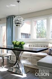 banquette seating in kitchen