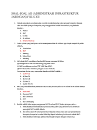 Adapun lingkup materi expression dan reading mencakup pada giving services, planning future, giving suggestions, advices, giving instructions. Soal Soal Uas Materi Nat Jawabanku Id
