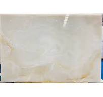 Good price translucent stone slab white onyx with gold veins