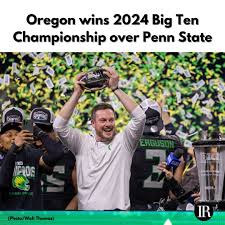 Recorder Rewind: The Ducks defeated the Nittany Lions 45-37 in the 2024 Big  Ten Championship this past weekend. Read more below. (Photo/Walt Thomas)  https://indianapolisrecorder.com/2024-big-ten-championship-game/ #News  #Sports #B1G #BigTen #CFP #Trending