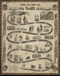 The Pro Union Civil War Board Game That Was The Chutes And Ladders Of 1862 Vintage Board Games Board Games War