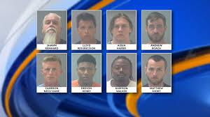 Northwest Florida undercover operation leads to arrests of 8 men trying to  meet 14-year-old girl | WKRG.com