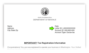 Register a trade name (dba). Account Id And Letter Id Locations Washington Department Of Revenue