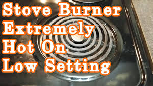 If you install your wood stove on the second floor of your house, you'll be stuck trying to pipe hot air downhill. Electric Stove Burner Gets Red Hot On Low Setting Youtube