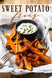 There are endless possibilities, but knowing at least one of these sauces can add more variety to your potato fries, vege. Baked Sweet Potato Fries With A Healthy Zingy Dip Baking A Moment