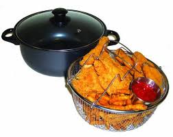 Excelsteel 4 Quart Carbon Steel Non Stick All In One Deep Fryer And Dutch Oven Specialty Cookware Best Electric Pressure Cooker Copper Cookware Set