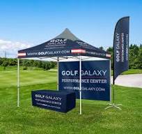 10x10 Custom Tent with your logo and colors. Design your own today!