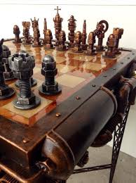 Garage Ideas Man Cave Workshop Organization Organize Home House Indoor Storage Woodwork Design Tool Mechanic Chess Set Steampunk Decor Steampunk