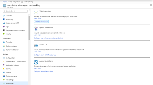 Why choose microsoft azure services azure portal app how to install azure portal app Azure App Service Access Restrictions Azure App Service Microsoft Docs