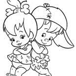 Some of the coloring page names are dino play big bass in the flintstones coloring dino play big bass in the flintstones, the flintstones big family coloring the flintstones big family coloring coloring sun, fred flintstone big family in the flintstones coloring fred flintstone big family in the, flintstones coloring back. Pebbles Flintstone Learn To Walk In The Flintstones Coloring Page Coloring Sun