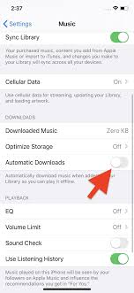 How To Stop Apple Music From Downloading Tracks Automatically So You Can Save Storage Space Ios Iphone Gadget Hacks