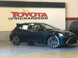 Los estimados preliminares de mpg para el toyota avalon xle 2019 de 22 ciudad/32 carretera/26 combinado fueron establecidos por toyota. Got Our First Hatchback In Today Galactic Aqua Mica With The Moonstone Interior It S Pretty Awesome Toyota