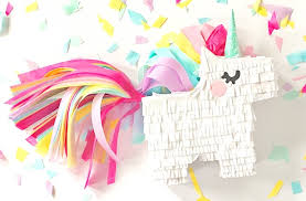 Trim the paper around the edge of the arc. Diy Mini Unicorn Pinata With Free Printable Template