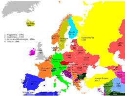 Svaka teritorija države je ograničena granicama koje su utvrđene u. Mapa Koja Pokazuje Kad Su Evropske Zemlje Poslednji Put Okupirane I Gde Je Tu Srbija