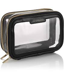 Black And Gold Makeup Bag Travel Cosmetics Bag Organiser Black Gold Travel Cosmetic Bags Professional Makeup Bag Cosmetic Bag