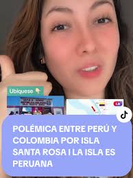 Conflicto por la Isla Santa Rosa en la Amazonía Peruana