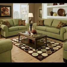 Olive Green Brown And Blue Living Room Brown Living Room Decor Living Room Green