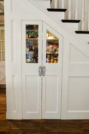 Shawna S Glamorous Custom Kitchen Under Stairs Pantry Understairs Storage Stair Storage