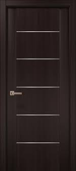 Doors are in good condition, just needs i have 4 interior doors for sale. Bypass Sliding Brown Doors 48 X 80 With Black Hardware Planum 0030 Wenge Closet Modern Solid Core Doors Rails Sturdy Hangers Pulls Building Supplies Building Materials