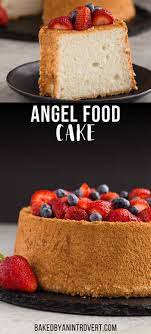Angel Food Cake Cake Recipes Angel Food Food