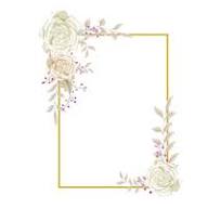 Premium Vector | Elegant watercolor leaves wedding ...