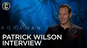 The next juicy piece of information is the aquaman trailer, being released in july at the san. Aquaman Patrick Wilson Interview Youtube