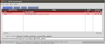 Downloading Error Using Nltk Download Stack Overflow
