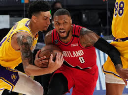 16 hours ago · damian lillard became the center of nba news this morning after a report from henry abbott of truehoop cited a source indicating that lillard was ready to make a trade demand to leave the portland. Damian Lillard Exits Game 2 Vs Lakers With Dislocated Finger Nba Com