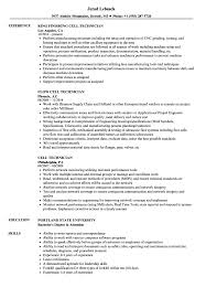 Cell Technician Resume Samples Velvet Jobs