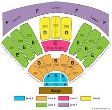 Concord Pavilion Tickets Concord Pavilion Seating Chart