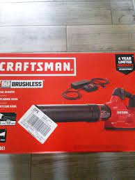 Brand New Craftsman Brushless Leaf Blower Unsealed I Have The Exact Blower And It Is Awesome Craftsman Craftsman Tools Blowers