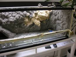 Leopard Gecko Rock Terrarium Many Pictures Leopard Gecko Bearded Dragon Terrarium