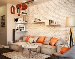 Interior design brick wall bedroom. White Brick Brick Wall Living Room White Brick Wall Living Room Brick Living Room