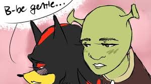 The Most Upsetting Shrek And Shadow Fan Art On The Internet Cute Memes Shrek Fan Art