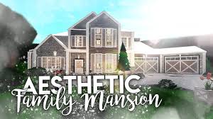 Roblox Bloxburg Aesthetic Family Mansion House Build Youtube All of the houses in bloxburg (besides the prebuilt ones the player can choose from when they start a new game) are, in fact. roblox bloxburg aesthetic family mansion house build