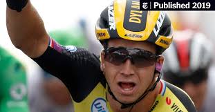 A caleb ewan le da igual cómo se produzcan los esprints: Dylan Groenewegen Narrowly Wins A Tour De France Stage The New York Times