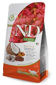 Nd Skin Coat Ringa Baligi Kinoa Hindistan Cevizi Ve Zerdecal Yetiskin Kedi Mamasi 5 Kg Tac Pet Shop