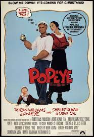 Vintage Movie Art Poster Popeye 0140 Etsy Popeye Movie Popeye Full Movies