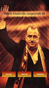 Tarafından namık arıcı son güncelleme nis 10, 2021. Fatih Terim Sozleri Fur Android Apk Herunterladen