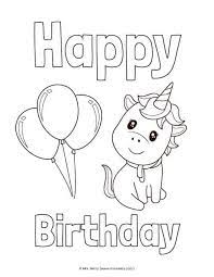 Aug 04, 2014 · shop for party decorations. 20 Free Happy Birthday Coloring Pages For Kids Mrs Merry