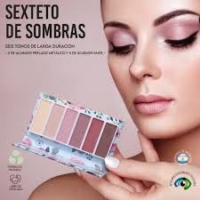 Sextetos de Sombras Tonos de larga duración #scentia #scentiacentroamerica
