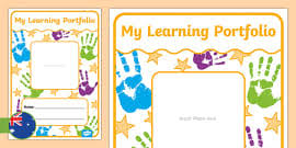 Don't include these things in your cover letter. Learning Portfolio Editable Book Cover