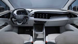 The interior of the audi s8 sedan: Audi Q4 E Tron Sportback Concept Debuts With Sleek Looks 301 Hp