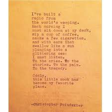 New York City Epiphanies Poem 13 Written By Christopher Poindexter Typewriter Poetry Words Poems