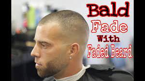 In this video i demonstrate how to cut a bald fade with a beard lineup. Bald Fade With Faded Beard Tutorial Youtube